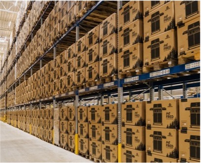 WMS in use at the WM GROUP warehouse